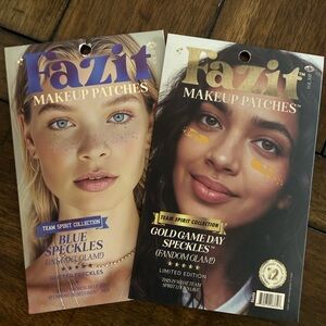 2 pack - Fazit Gold & Blue Makeup Patches